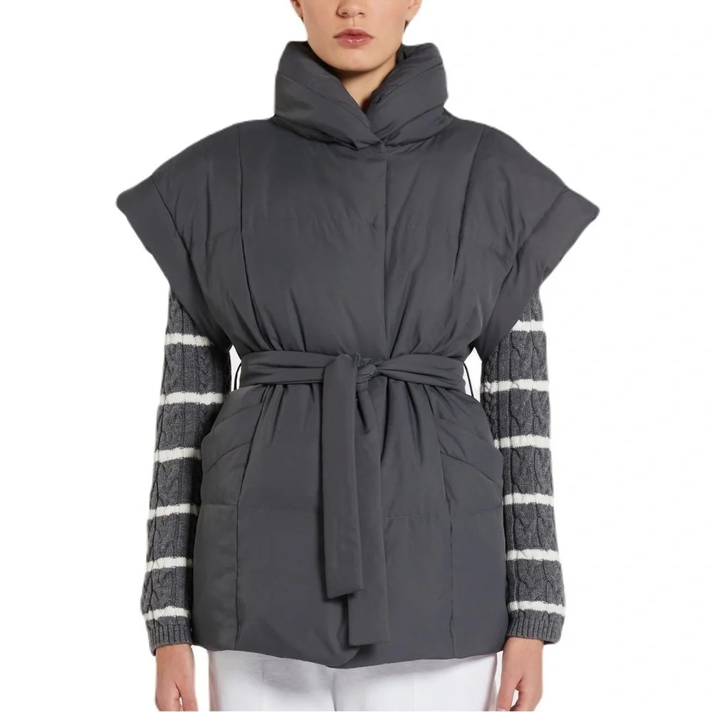 MARELLA Gray Puffer Jacket